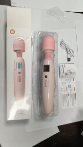 【 COD Shipping from Thailand 】 Popular New Fashionable Warm Display Control Handheld Pen Massager Shoulder Neck and Neck Massager Muscle Relaxation Massage Gun Multi functional Portable 10 Step Adjustable Massage Tool