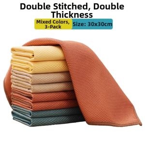 CHUSHE | Water Absorbent Traceless Large Size Thickened Dishwashing Cloth