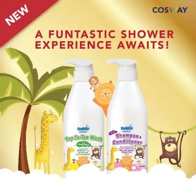 COSWAY - Teddie® Junior Prebiotic Top-to-Toe Wash (500ml)