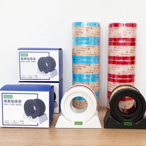สีขาว ฐานเทปที่สามารถฉีกออกได้ง่าย Easy tape base ฐานสติ๊กเกอร์สำหรับปิดฝาถ้วย เหมาะสำหรับร้านนมชา ร้านกาแฟ และร้านอบขนม