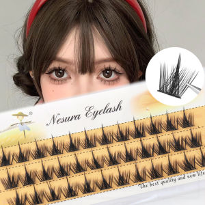 Dorisna 36 cụm dày lông mi giả cụm duy nhất truyện tranh LÔNG MI LÔNG mi phân đoạn lông mi tự nhiên mở rộng