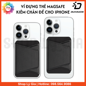 Ví đựng thẻ MagSafe kiêm chân đế cho iPhone | Thương hiệu Dux Ducis