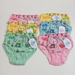 6 pcs Celana Dalam Anak Perempuan/Daleman Anak Perempuan/ Cd Anak Perempuan Sablon