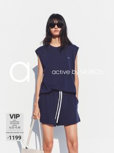 MO&Co. | Active Series Xinjiang Cotton Sport Sweatpants Shorts