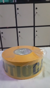 Heavy Duty Yellow Caution Tape 300M / 500M / 1000M | High Visibility Construction Safety Warning Barricade Tape Non-Adhesive