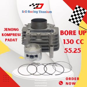 PULL PAKET BORE  Up 130 JUPITER Z VEGA R NEW BLOK SEHER BORE UP 55.25  8 Item