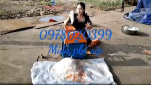 MÁY THÁI SỢI 5mm