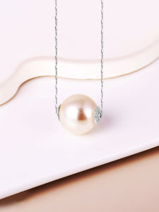 Full Body S925 Sterling Silver DIY Handmade Beads Necklace Bracelet Accessories Lava Turquoise Amber Pearl round Beads Silver Jewelry