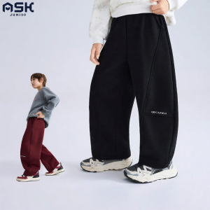 Ask Junior | Boys Spring and Autumn Loose Straight Casual Pants