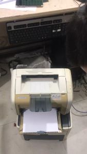 Máy in 1 mặt nhỏ gọn - HP 1020 ( Hộp Mực To - Dây Nguồn Cáp in Mới 100% Đi Theo Máy)