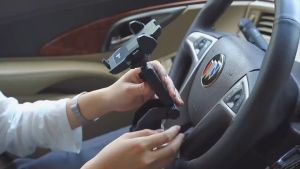 V2S VS901 Holder Adjustable Long Neck Car Mobile Phone Mount Cellphone Holder