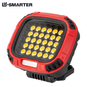 ESMARTER | COB Magnetic Working Light High Bright Portable Floodlight Rechargeable Outdoor Camping Tent Repair Flashlight Built-in battery