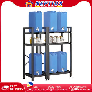 NEPTIOX Water Container Rack 2/3 Layer Kitchen Bucket Rack Stainless Steel Rack Water Tank Rack Water Gallon Rack