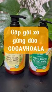 Gói Dầu Gội Tinh Dầu Gừng & Dừa Phục Hồi Tóc Kiểm Soát Dầu Dành Cho Mọi Loại Tóc - Mùi Hoa Lá Cây - Cocay Hoala