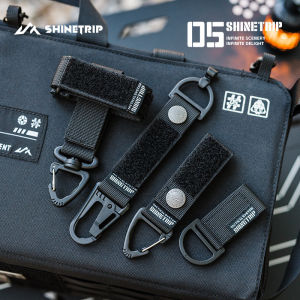 Tactical Multifunctional Backpack Hanging Hooks Carabiners Camping Outdoor Travel Gear ShinTrip05 Series Durable Webbing Clips