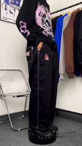 TOP CONVERGENT-CELANA BAGGY PANTS JEANS - RECKLESS TERLARISS