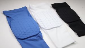 MTATMT 1Pcs Sports Elbow Pads for Kids Youth Honeycomb Knee Compression Sleeves for Basketball Football Volleyball Cycling