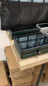 Roll_n_Rotate High End Solid Aluminium Watch Display Box 5 Slot 10 Slot Jewellery Storage Organizers Watch Protection Box