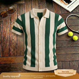 OUMULONG | Breathable Comfortable Polo Knitwear