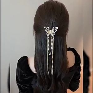 Jepit Rambut Jedai Rumbai Gaya Korea Kupu2 3D Terbaru High Quality Impor