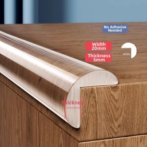 CHUSHE | Transparent Anti-Collision Corner Protectors Non-Toxic Baby-Friendly Self-Adhesive
