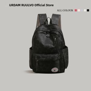 URCDN RDALVO | Star Printed Womens Backpack Light And Versatile Casual
