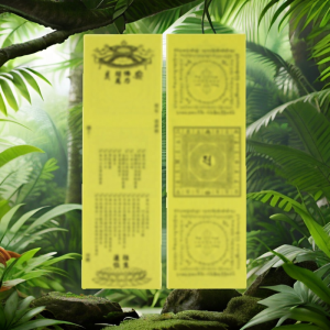 2025 New Yellow Paper Burnt Offerings Ancestral Worship Supplies Tablet Paper Incense Offering Tools Hearts Desire