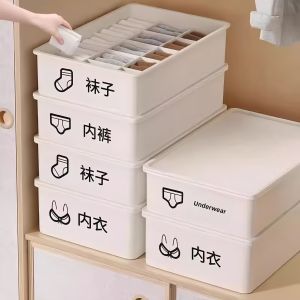 Drawer Style Organizing Box Divider Socks Underwear All-In-One