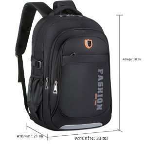 กระเป๋าเป้สะพายหลังไนลอนความจุขนาดใหญ่สําหรับผู้ชายและผู้หญิงกระเป๋าเดินทางแล็ปท็อปธุรกิจ ทันสมัย โรงเรียนมัธยมและวิทยาลัย นักเรียน Bookbag