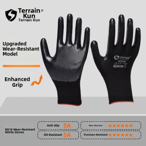 Terrain Kun | Anti-Slip Durable Rubber Gloves