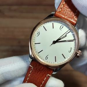 Lmens Vintage Automatic Mechanical Watch Genuine Leather Strap Sapphire Crystal Luminous5atm Water Resistant Japanese Movement