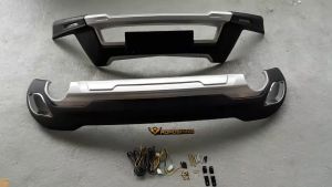 MAZDA CX5 2014-2016 BODYKIT FRONT REAR BUMPER LIP SIDE SKIRT DIFFUSER SILVER GLOSSY BLACK COLOUR