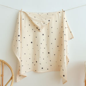 ANYOUBI | Multifunctional Hooded Summer Baby Wrap Bamboo Cotton Double Layer Muslin