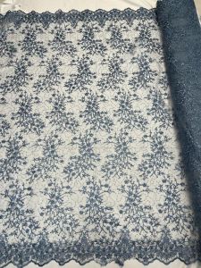 Terbaru !!! Tulle Payet Etnik Spenggel | Bahan Kebaya | Payet | Brukat Tulle