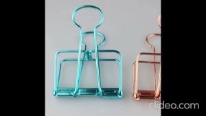 Multicolor Hollow Metal Clip/Mini Photo Decorative Binder/Paper Clips/Desk Office Accessories School Supplies