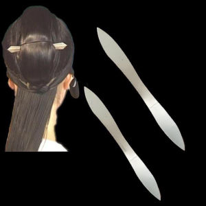 เครื่องประดับผมแบบผ้าไหมไวนิลสำหรับการแสดงละคร ชุดการแสดง Peking Opera เครื่องประดับผมแบบสวมที่ทำจากผ้าไนลอนสำหรับผู้หญิง