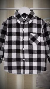 promo setelan kemeja flanel anak laki-laki motif terlaris untuk usia 1-10 tahun baju kemeja anak dan celana chinos panjang celana cream