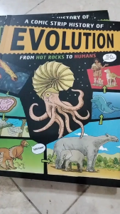 Comic Strip History of EVOLUTION AND PLANET EARTH (3 Books/set) Brand New