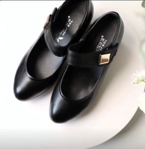 【In stock】New School Shoes for Women Soft Leather Shoes High Heels size 35-41