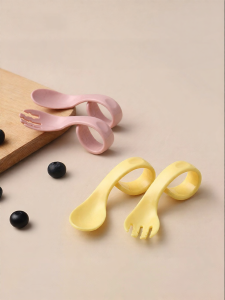 Beeshum | Baby Training Spoon for Self-Feeding