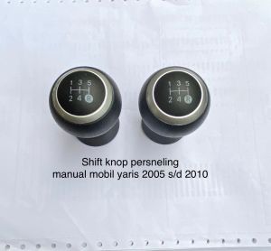 Shift knop perseneling manual mobil yaris 2005 sampai 2010 original