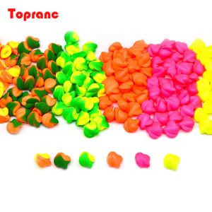 Topranc 20/24Pcs Saltwater Spinning Fishing Floats Foam Bobbers Spin Buoy Lures