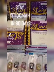 Planner Stay Istiqamah In 90 Days (A5)