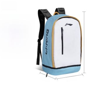 Li-Ning Mens Large Capacity Backpack Travel Basketball Computer Womens Bag School Bag Lightweight Design Sports Gear