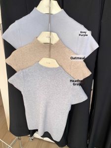 Loowmane | Premium European Style Semi-high Collar Short Sleeve T-shirt