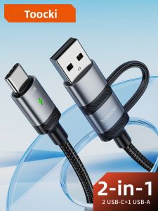 Toocki | Dual-Function Type-C Charging Cable 60W 20W Fast Charging