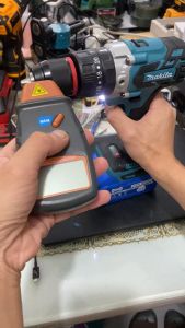 Thân máy khoan pin makita đầu kẹp 13mm chân pin makita không chổi than khoan tường khoan gỗ