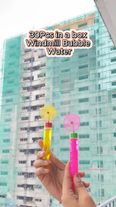 30Pcs Party Gift Windmill Bubble Water for Party Gift-Loot bag Filler