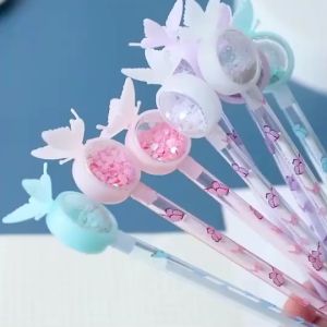 Pulpen Gel Bunny Lucu Payet Glitter - Alat Tulis Sekolah/Kantor Kualitas Import