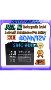 40AH 12V JSL II Regulated Sealed Lead Acid Battery for Medical Devices/UPS/Solar/Toycar Valve Rechargeable VRLA Battery